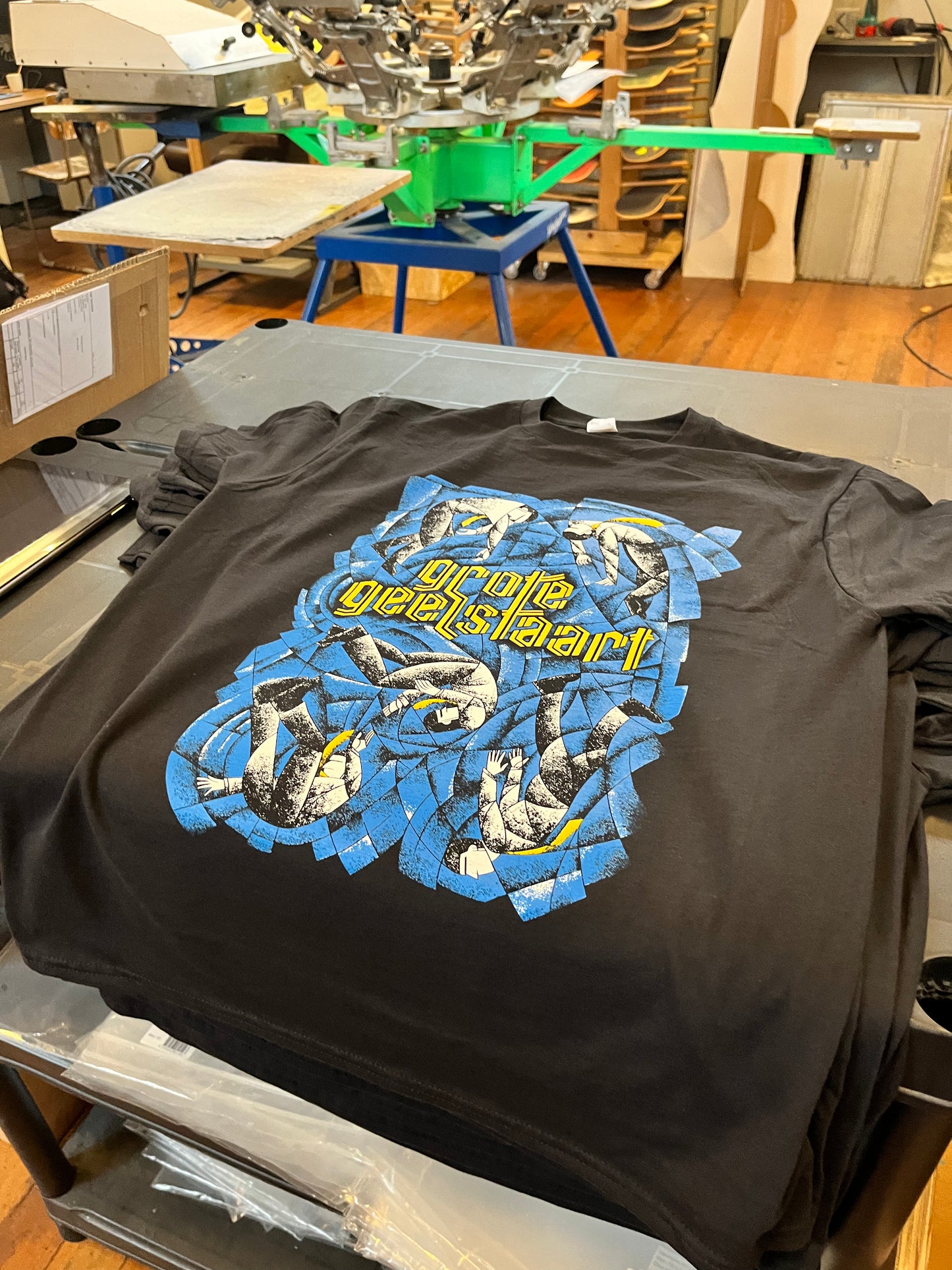 Graphic Tee Blue